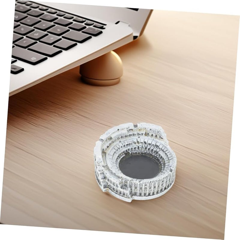NUOBESTY Roman Colosseum Ashtray Cement Vintage Nordic Style Home Office Table Decoration - Image 5